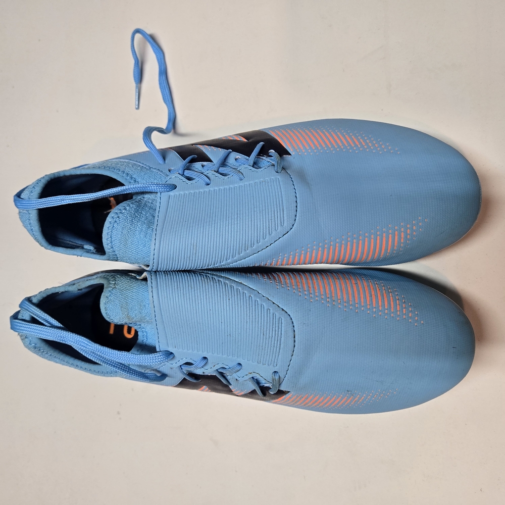 New Balance Blue and Orange Athletic Shoes Performance Fit